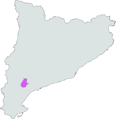 mapa priorat